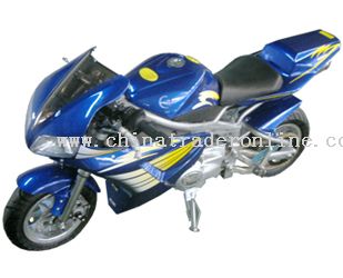 110cc, sigle-cycline, 4-stroke, air-cool, infinitely variable speeds Pocket Bike